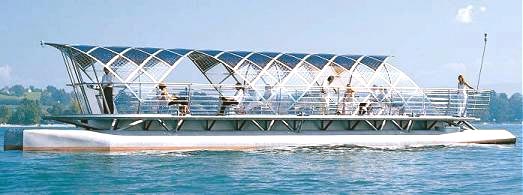 bateau tourime fluvial solaire