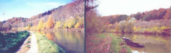  Le canal de bourgogne à Buffon