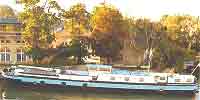 Péniche freycinet transformée